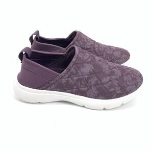 $80 Vera Bradley VB Cloud Convertible Slip On Sneaker Shoes Size 6 Womens Purple